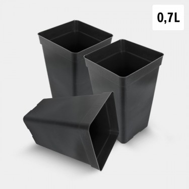 Pack Vaso Quadrado 0.7L - GB The Green Brand