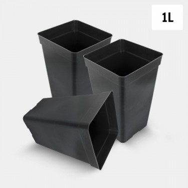 View Pack Vaso Quadrado 1L - GB The Green Brand