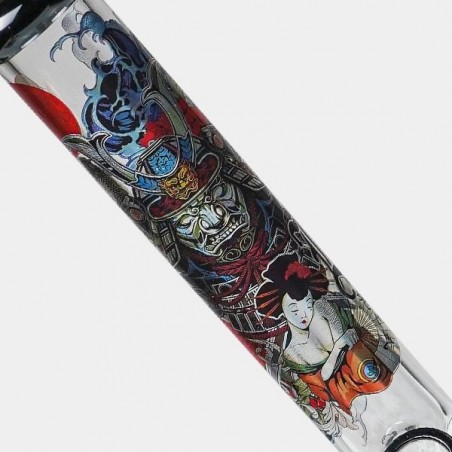 Bong com Maleta Ronin e Geisha Black Leaf - GB A marca verde