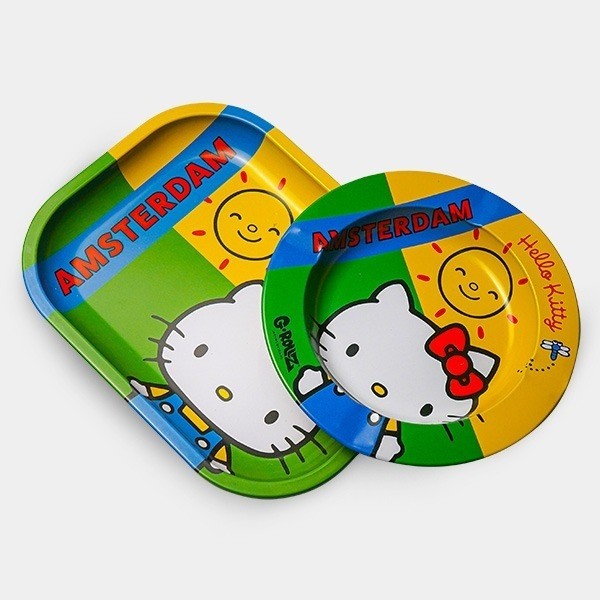View Kit Hello Kitty Classic Amsterdam Bandeja para Enrolar Pequena + Cinzeiro