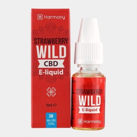 Morango Wild CBD Harmony Vaporizador E-Líquido - GB A marca verde