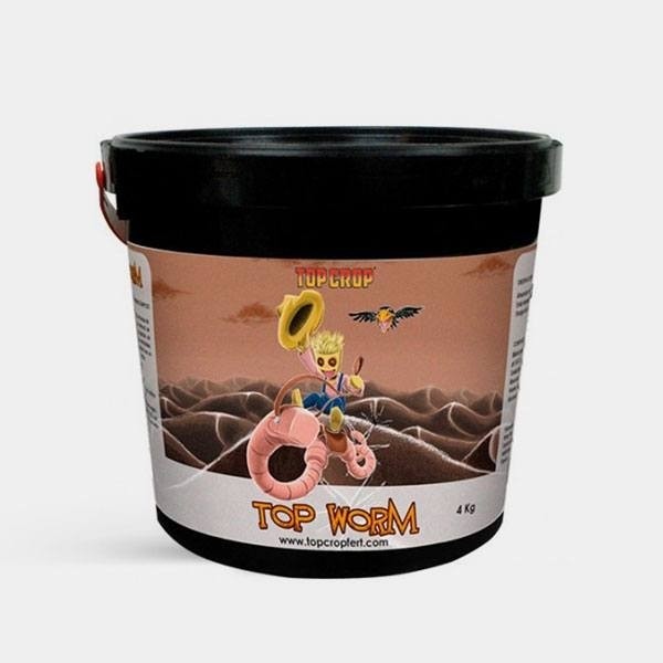 Top Worm, Top Crop. Humo de Lombriz en GB A marca verde