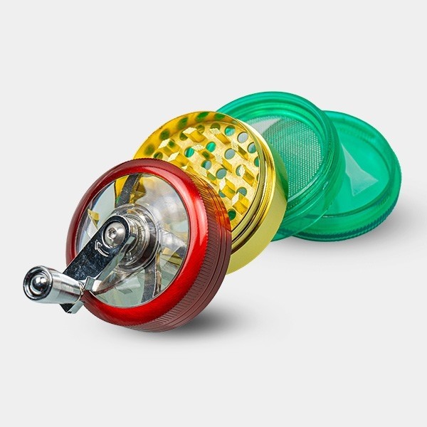 View Moedor manual 4 partes Rasta aberto