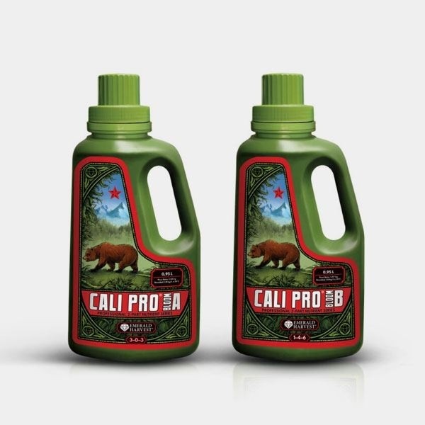 View Cali Pro Bloom A+B por Emerald Haverst - GB The Green Brand