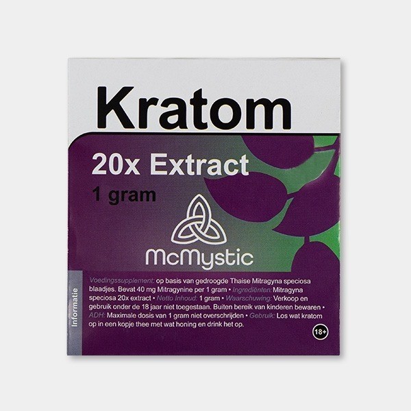 Extracto de Kratom x20 com Alcaloide Mitraginina - GB The Green Brand