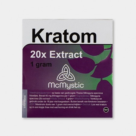 Extracto de Kratom x20 com Alcaloide Mitraginina - GB The Green Brand