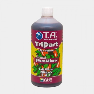 Tripart Micro SW antes de Floramicro Água Blanda - GB The Green Brand