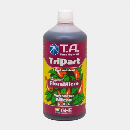 Tripart Micro SW antes de Floramicro Água Blanda - GB The Green Brand