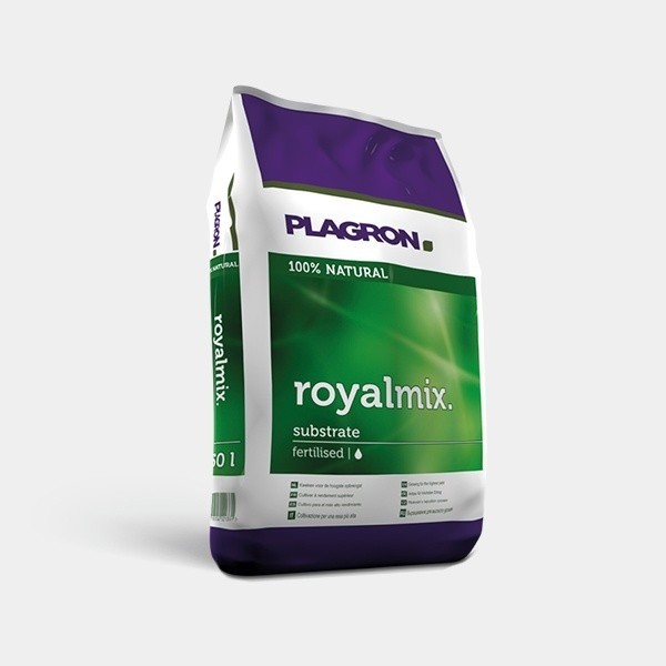 View Retrato Fertilizado Royal Mix 50L Plagron - GB The Green Brand