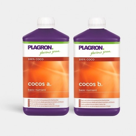 Fertilizante de base Cocos A+B para Coco de Plagron - GB The Green Brand