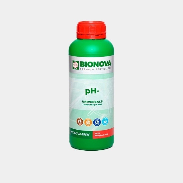 View pH- líquido para reduzir o pH de Bio-Nova - GB The Green Brand