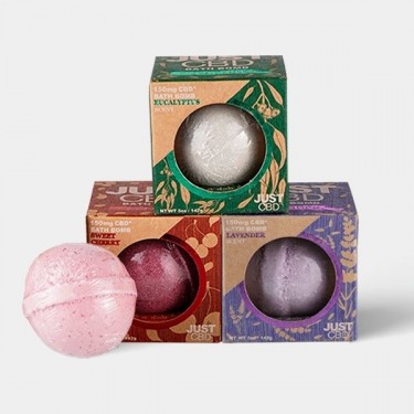 Bombas de banheiro com CBD (Cannabidiol) - GB A marca verde