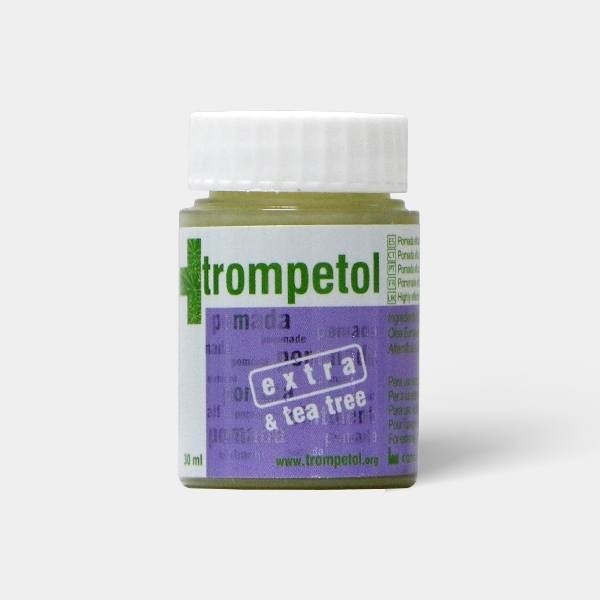 View Trompetol Extra Pomada com Teatree e cânhamo - GB The Green Brand