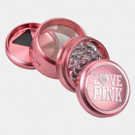Grinder 4 Partes 'Love Pink' - GB The Green Brand