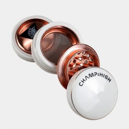 Grinder Champ alta porcelana branca 63 mm - GB The Green Brand