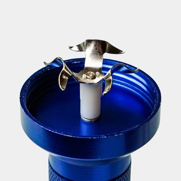 Grinder elétrico de alumínio para marijuana - GB The Green Brand