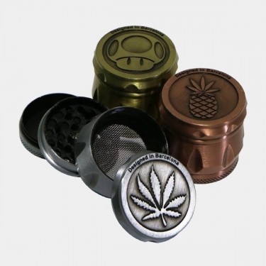 View Grinder de aço vintage e 4 partes - GB The Green Brand
