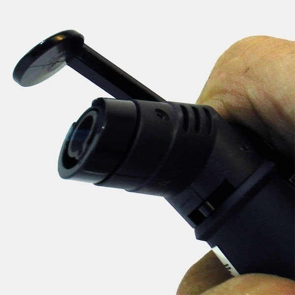 Detalhe do maçarico Mini Turbo Jet