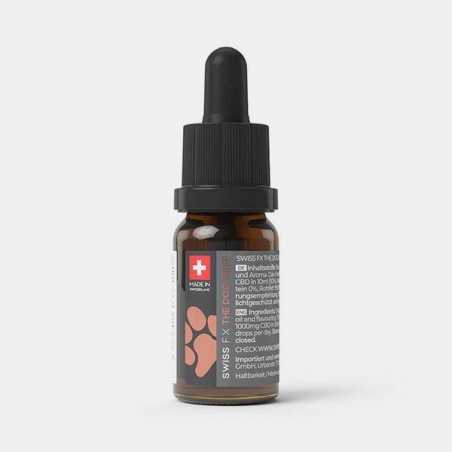 Óleo CBD Cães 10% Vaca Swiss FX