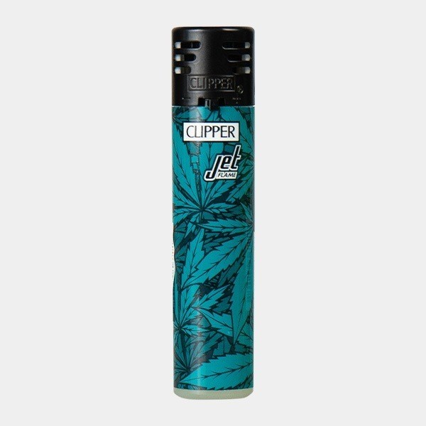 Isqueiro Clipper Printed Weed Jet Flame