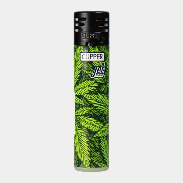 Isqueiro Clipper Printed Weed Jet Flame