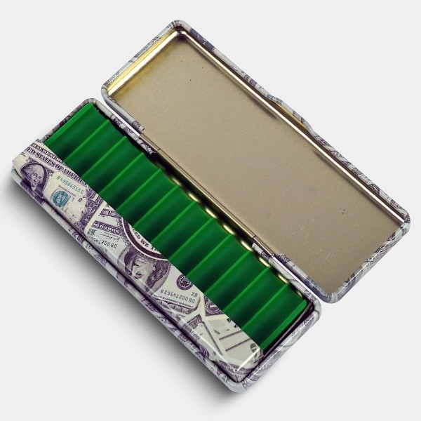 Caixa de filtro de folha preta