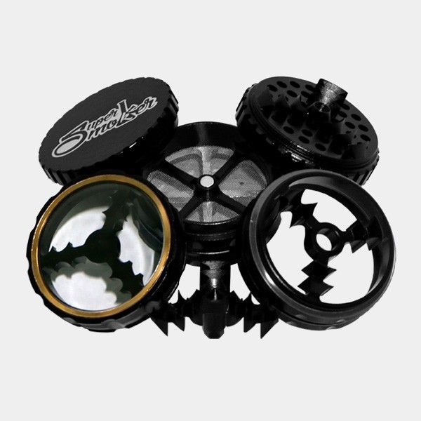 Grinder Double Alumínio Giza 62mm 5 partes