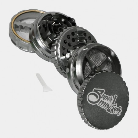 Grinder Double Alumínio Giza 62mm 5 partes