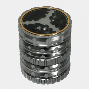 Grinder Double Alumínio Giza 62mm 5 partes