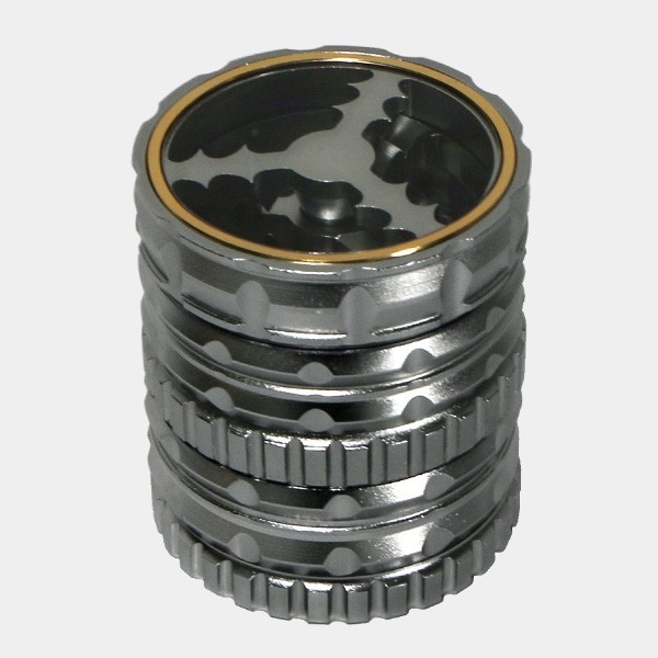 Grinder Double Alumínio Giza 62mm 5 partes
