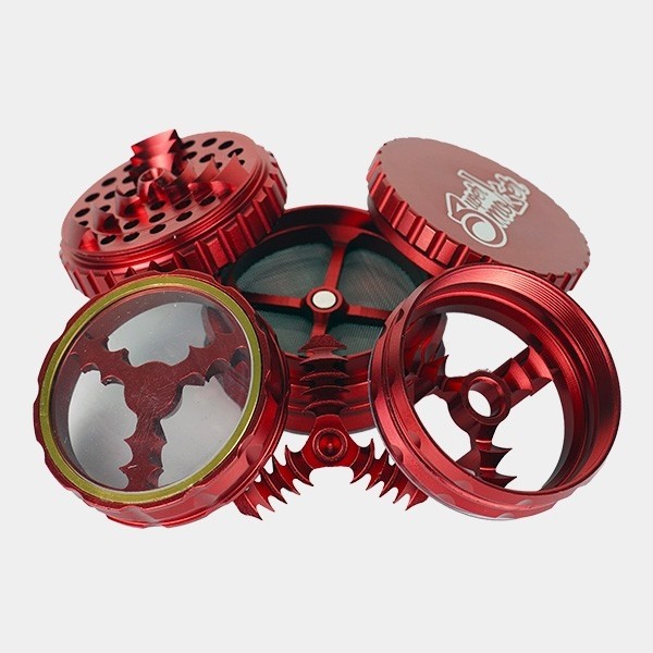 Grinder Double Alumínio Giza 62mm 5 partes