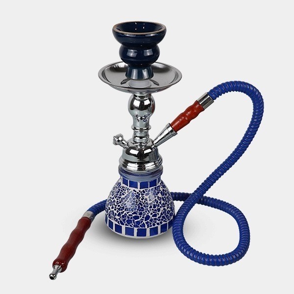 Shisha Mosaik Fukah 25cm portátil - GB a marca verde