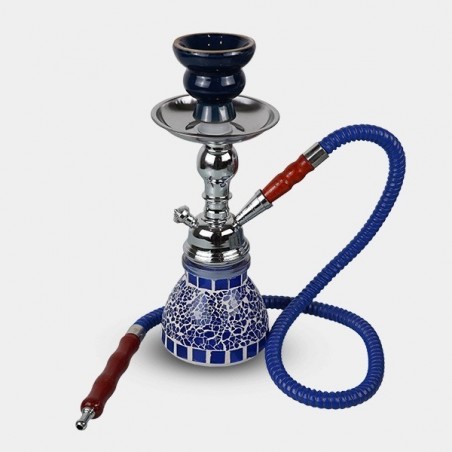 Shisha Mosaik Fukah 25cm portátil - GB a marca verde