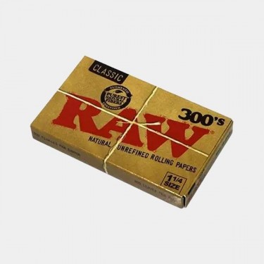 Papel natural Raw 300 folhas econômicas - GB The Green Brand