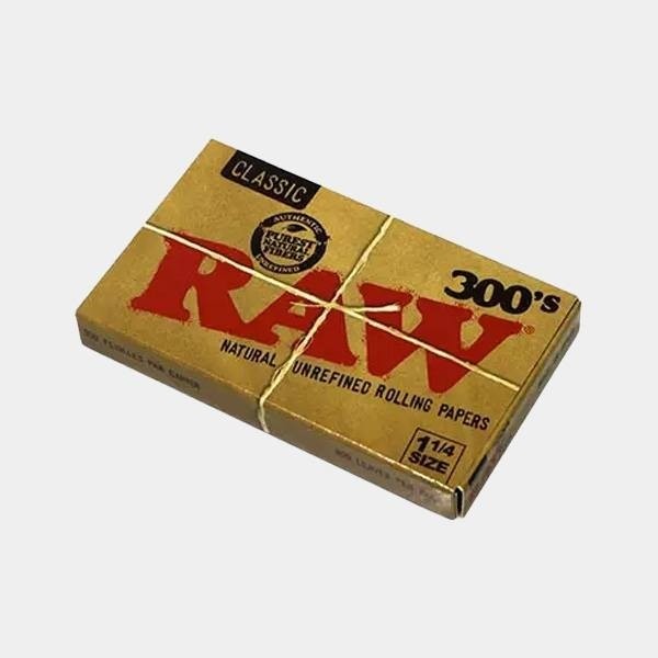Papel natural Raw 300 folhas econômicas - GB The Green Brand