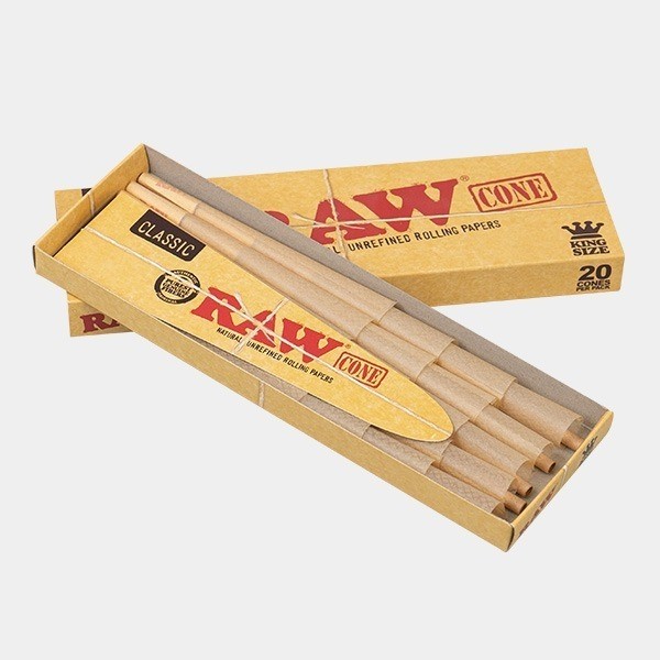 View RAW Cajita Cones 20 unidades para preencher - GB The Green Brand