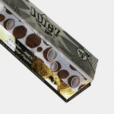 Papel de enrolar Juicy Jay's com sabor a coco aberto