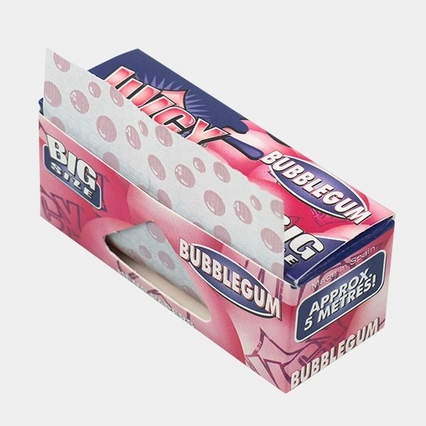 View Mortalhas de Sabores Juicy Jay's Rolls Bubble Gum - GB The Green Brand