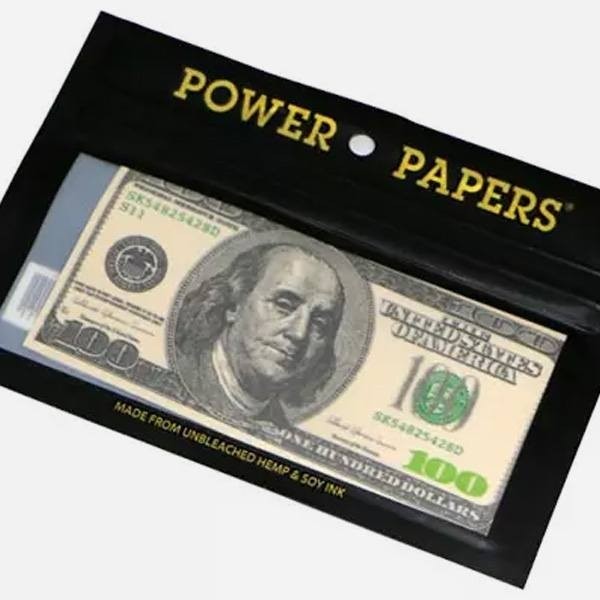 Papel para fumar com design de bilhete - GB The Green Brand