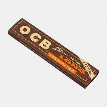Mortalhas OCB Virgin Slim Long + Filtros