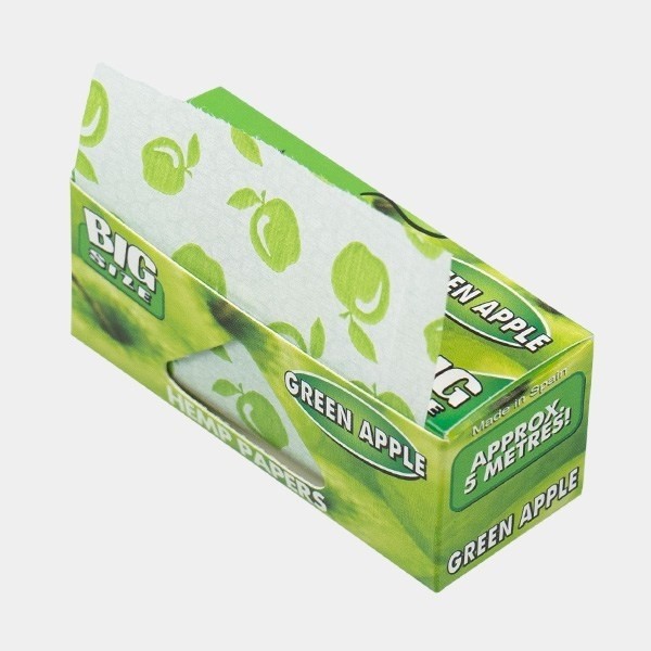 View Mortalhas de Sabores Juicy Jay's Rolls Maçã Verde - GB The Green Brand