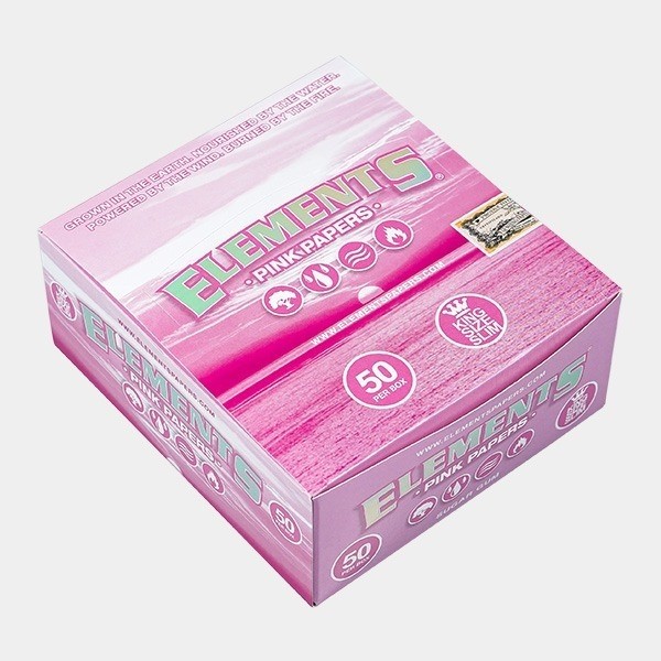 Elementos rosa papel Liar King Size - GB a marca verde