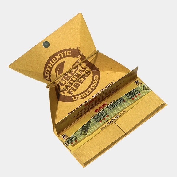 View RAW King Size Artisan papel com bandeja - GB The Green Brand