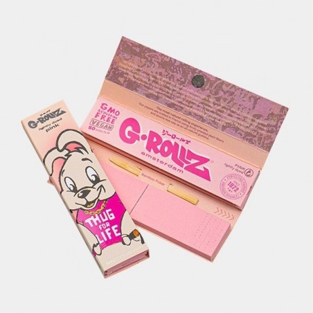 Mortalhas King Size + Filtro Pink G-Rollz