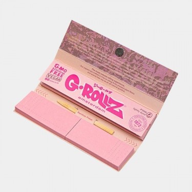 Mortalhas King Size + Filtro Pink G-Rollz