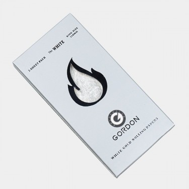 Mortalhas Ouro Branco King Size Slim Gordon - GB The Green Brand