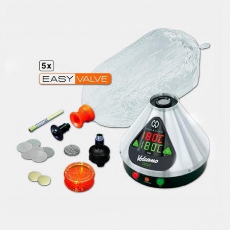 Volcano digital com kit de válvula fácil - GB The Green Brand