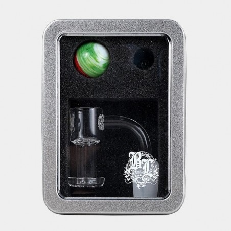 Kit Banger Terp Slurper Black Leaf - GB A marca verde