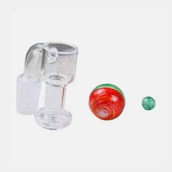 Kit Banger Terp Slurper Black Leaf - GB A marca verde