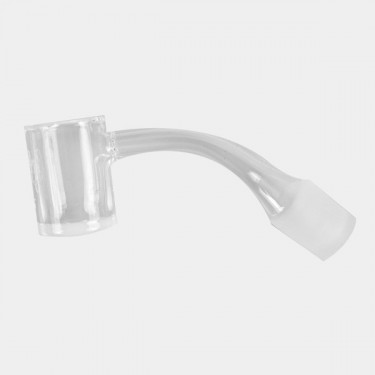 Banger de Quartzo 14/19 mm Macho 45º Black Leaf - GB The Green Brand